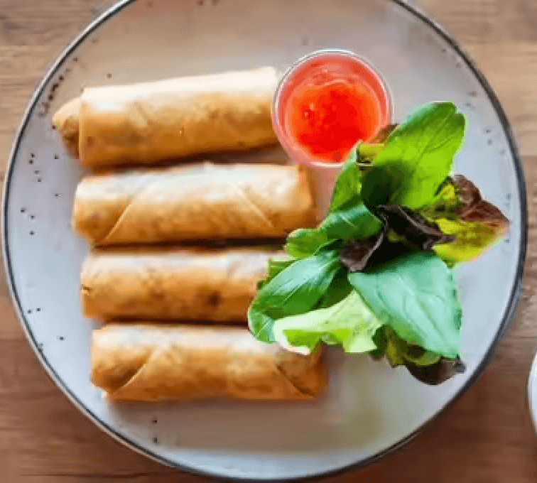 VEGI ROLLS MIT SALAT
